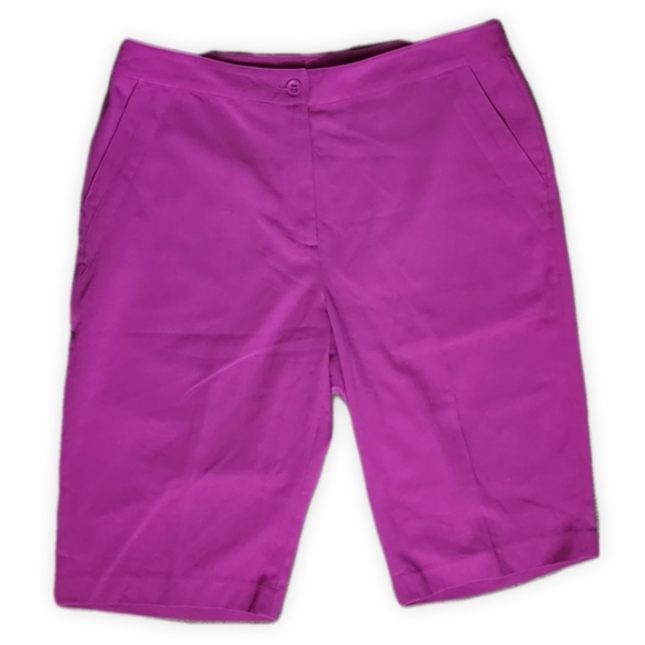 Bold Deep Pink Golf Shorts - Picture 2 of 6
